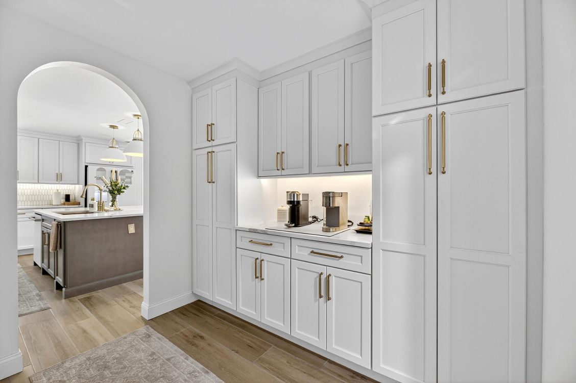 white cabinets in kitchen custom cabinet installation