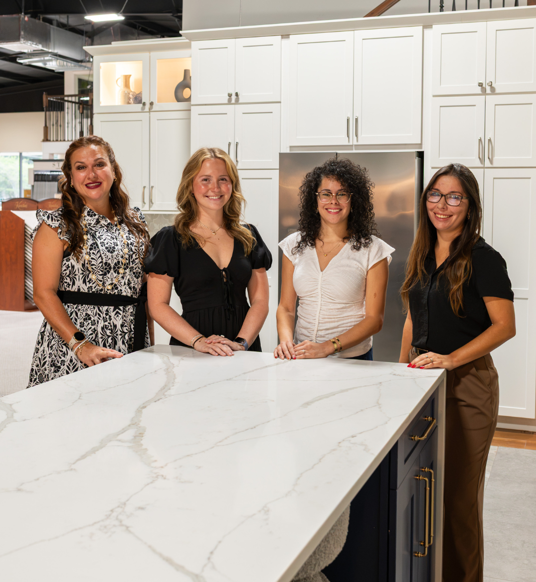 Kitchen and bath design experts at Hanover Floors in Tampa, FL