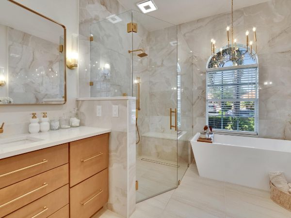 luxury tampa bath remodel